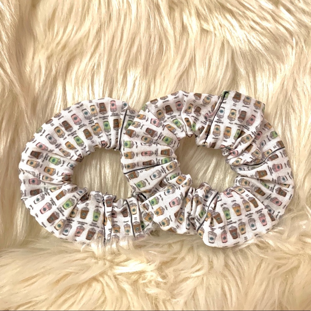 2 Starbucks Scrunchy